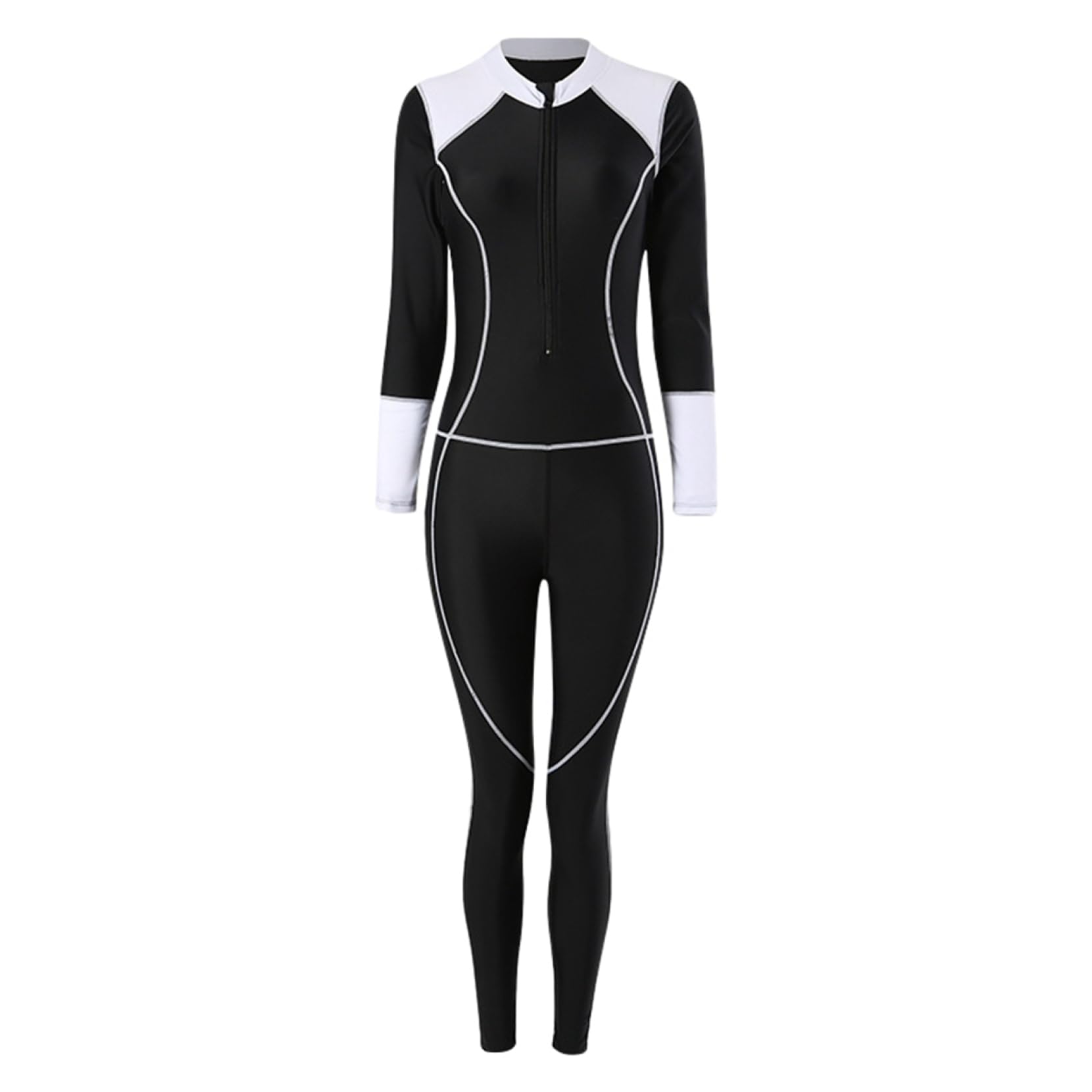 Amazon | ウェットスーツ レディース 競泳水着 4XL 潜水服 長袖 長